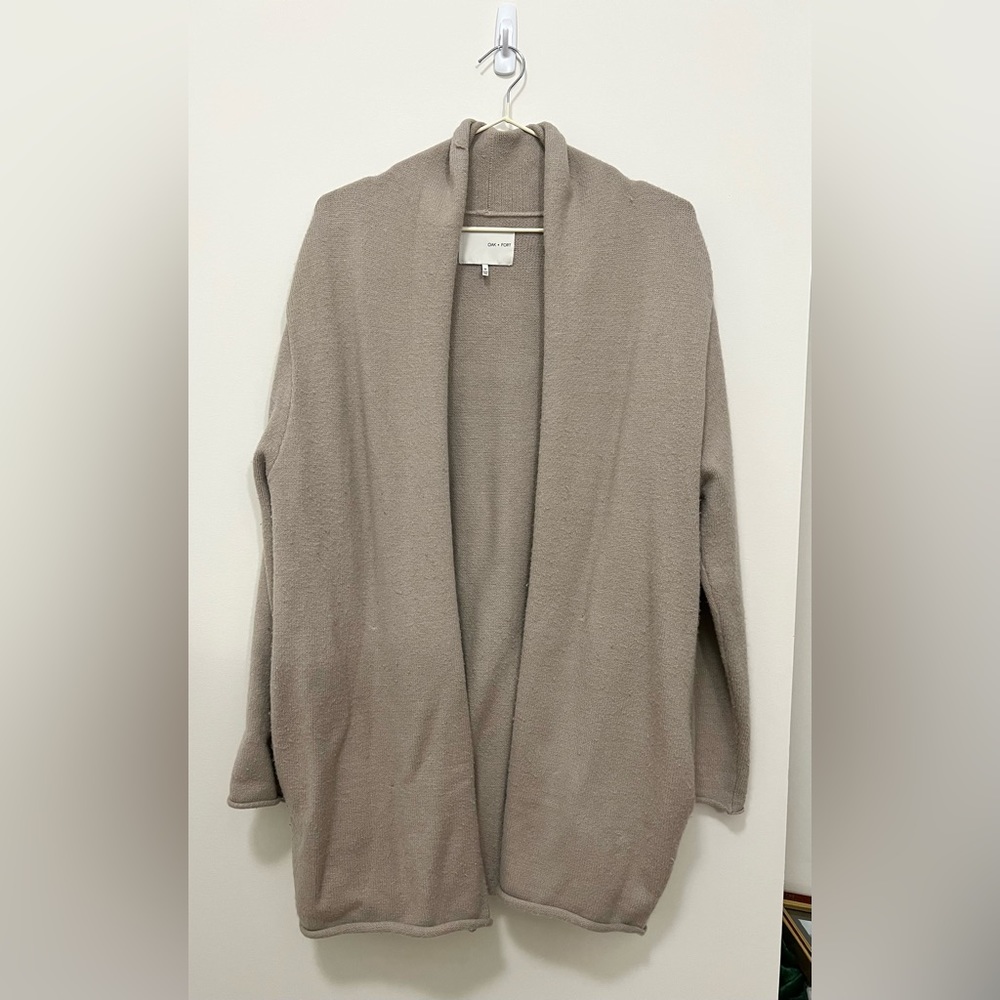 Oak and fort wool cardigan